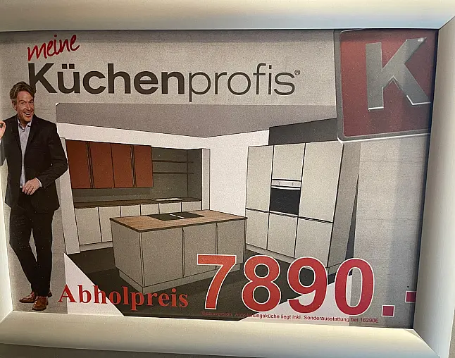 Koje 9 Nolte Manhatten weiss mit Oranier Geräten
