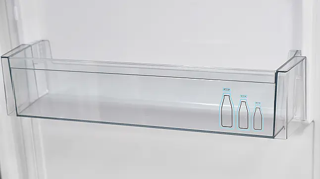 Sharp Einbau-Kühlschrank SJ-LD140E0XS-EU, 139 L, Schlepptür, LED