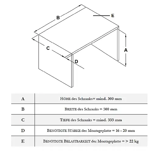 PKM Mikrowelle MW700-17UB2B – Stand &amp; Unterbau, 700 W, 17 L