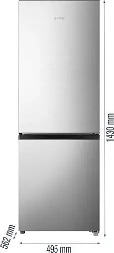 Gorenje Kühl-Gefrierkombination RK14DPS4 Edelstahl, 175 L, Kl. D