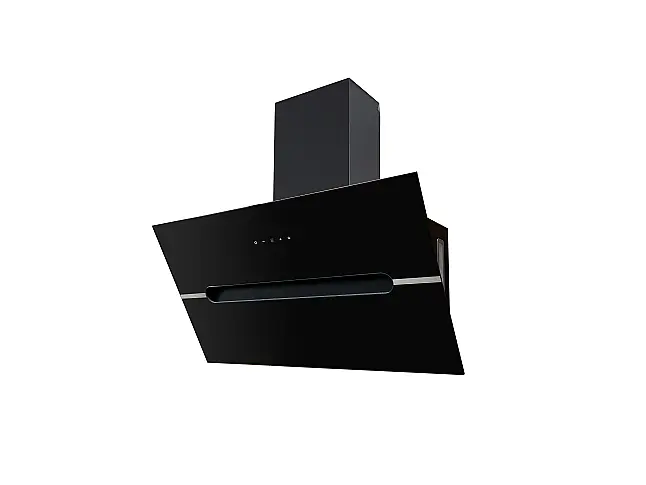Daewoo Dunstabzugshaube HD-GW6B22B-EU 60 cm schwarz, A+++, Touch