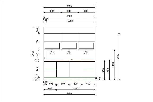 Ein beeindruckendes Küchendesign, das begeistert – stilvoll, funktional und bis ins Detail durchdacht!