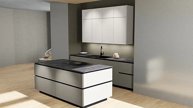 Design pur mit Bora und Kaffevollautomat - Luxury