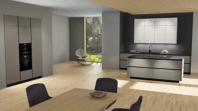 Design pur mit Bora und Kaffevollautomat - Luxury