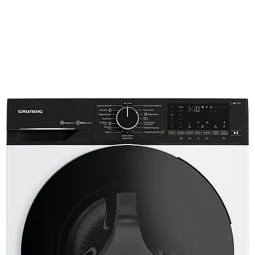 Grundig Waschmaschine GW 7 P 58410 W, 8 kg, Kl. A, HomeWhiz
