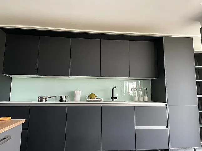 SieMatic SLC smartlack schwarz  softmatt Grifflos