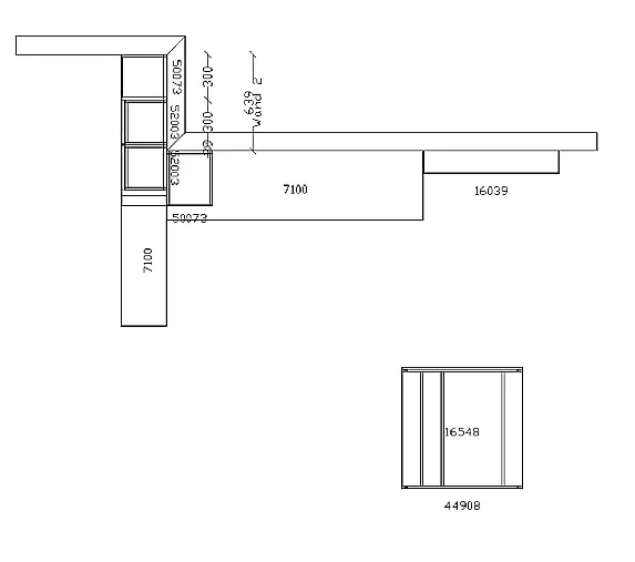Einzigartige Messeküche / Küchen-Wohnzimmer-Kombination - Lackfront - XL-Schränke - Glas-Hängeschränke- viel LED-Beleuchtung