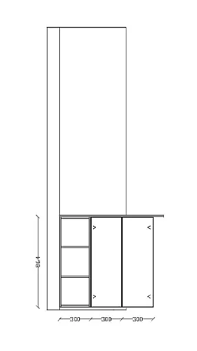 Einzigartige Messeküche / Küchen-Wohnzimmer-Kombination - Lackfront - XL-Schränke - Glas-Hängeschränke- viel LED-Beleuchtung