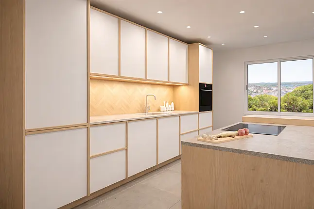 Neue Sakura Japan Design-Küche mit Premium-Ausstattung &amp; Bosch Einbaugeräten