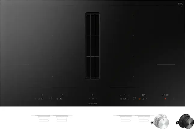 Kochfeldabzug, Serie 400 Breite 90cm Rahmenlos für flächenbündigen Einbau Abluft/Umluftbetrieb