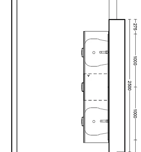 Exklusives Badezimmer - Lack Weiß matt - 2 Waschtische - Quarzsteinplatte - 2 LED-Spiegel - sofort verfügbar