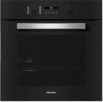 Einbaubackofen H2466 B Obsidianschwarz