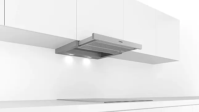 Bosch DFS067A51 Serie 4 Flachschirmhaube 60 cm Silbermetallic