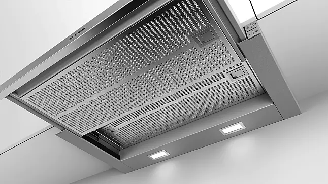 Bosch DFS067A51 Serie 4 Flachschirmhaube 60 cm Silbermetallic