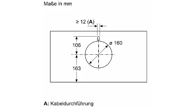 iQ500, Integrierte Designhaube, 90 cm, Klarglas schwarz bedruckt