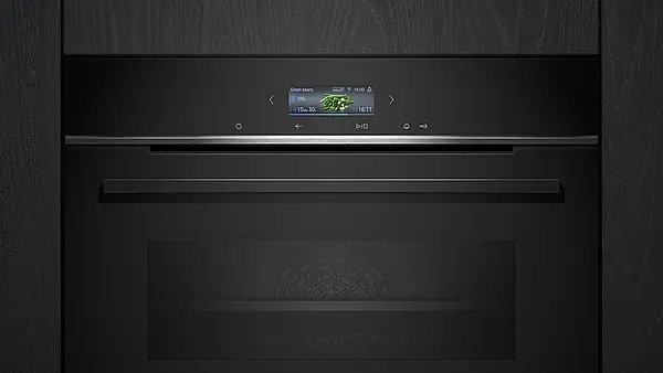 iQ700, Einbau-Backofen, 60 x 60 cm, Schwarz, Edelstahl