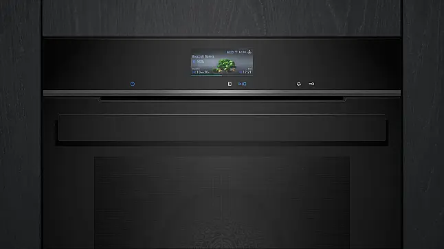 iQ700 Einbau-Backofen 60 x 60 cm Schwarz, Edelstahl