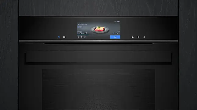iQ700 Einbau-Dampfbackofen 60 x 60 cm Schwarz, Edelstahl
