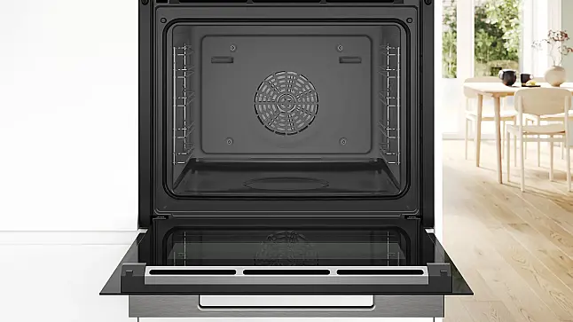 Serie 8 Einbau-Dampfbackofen 60 x 60 cm Schwarz