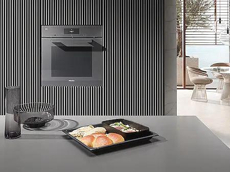 Miele DO 7860 Dialoggarer Obsidianschwarz/Brillantweiß/Edelstahl/CleanSteel/Graphitgrau