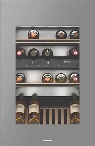 Miele KWT 6422 iG Einbau-Weintemperierschrank mit FlexiFrame und Push2open für anspruchsvollste Weinliebhaber