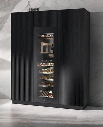 Einbau-Weintemperierschrank mit FlexiFrame KWT 6722 iGS