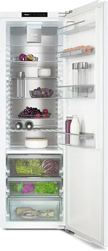 Einbau-Kühlschrank für professionelles Einlagern, dank PerfectFresh Pro und DynaCool.