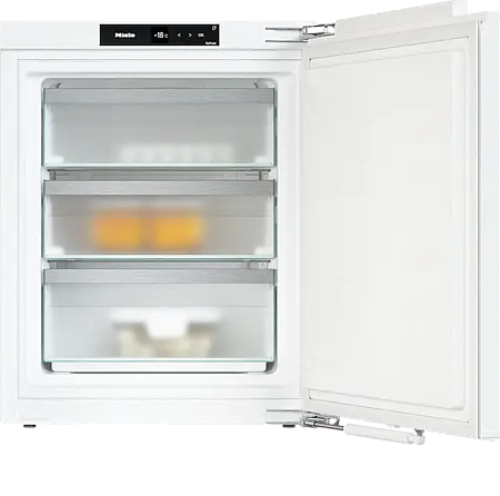 Einbau-Gefrierschrank mit NoFrost und drei Gefrierschubladen für maximalen Komfort.