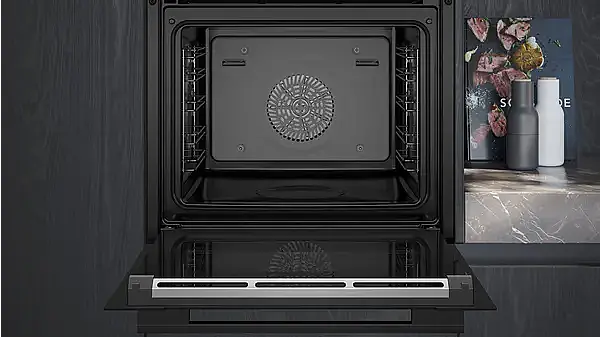 iQ700, Einbau-Dampfbackofen, 60 x 60 cm, Schwarz, Edelstahl