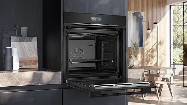 iQ700, Einbau-Dampfbackofen, 60 x 60 cm, Schwarz, Edelstahl