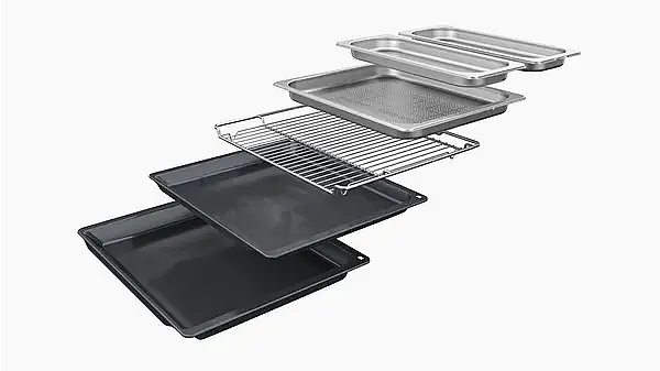 iQ700, Einbau-Dampfbackofen, 60 x 60 cm, Schwarz, Edelstahl
