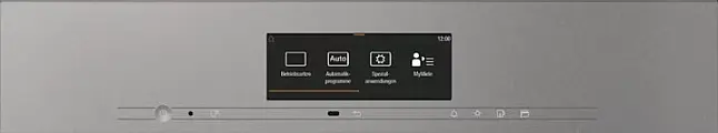 Dampfbackofen Graphitgrau