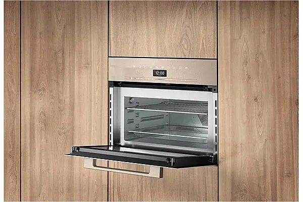 Backofen mit Mikrowelle pearlbeige