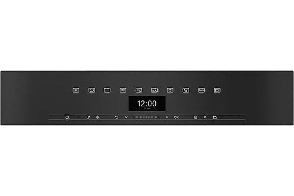 Backofen mit Mikrowelle obsidianschwarz