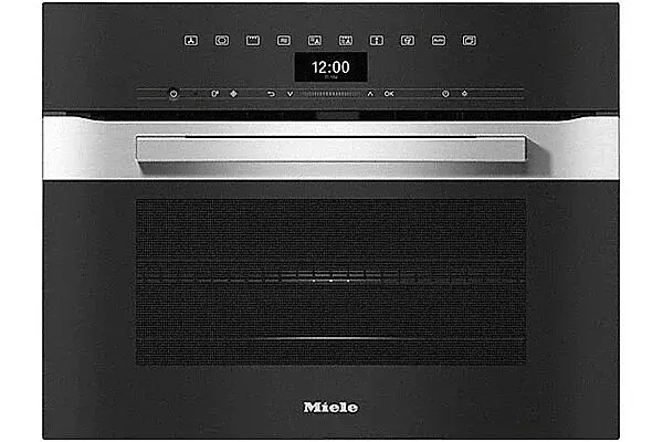Backofen mit Mikrowelle edelstahl