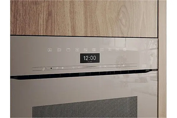 Backofen mit Mikrowelle pearlbeige