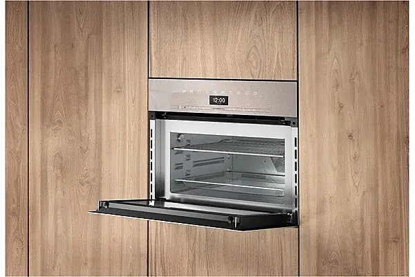 Backofen mit Mikrowelle pearlbeige