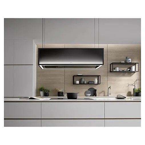 berbel Skyline Frame BIH 100 SKF 1050242 Deckenlifthaube aus schwarzem Glas