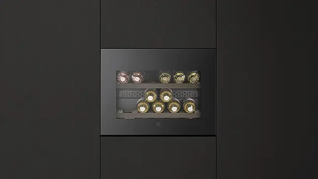 WineCooler V4000 45 spiegelglas schwarz