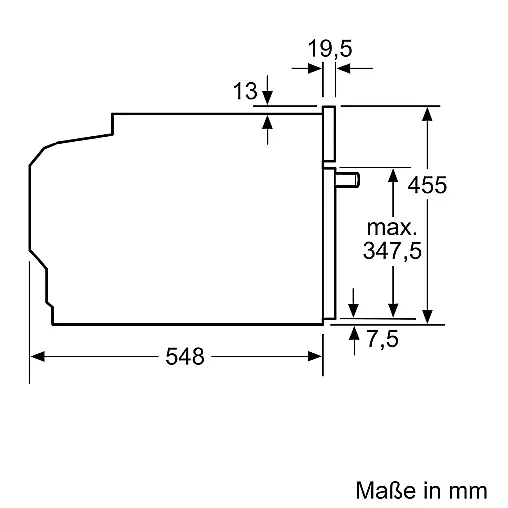 Siemens iQ700 Kompaktbackofen mit Mikrowellenfunktion 60*45cm