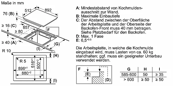 iQ700, Vollflächen-Induktionskochfeld, 90 cm, Schwarz, flächenbündig