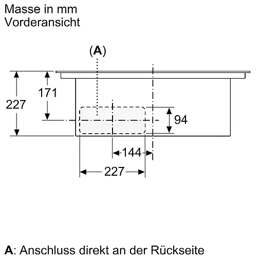 PIE601B15E Bosch Serie | 4 Induktions Kochfeld mit integriertem Dunstabzug 60 cm Black Friday