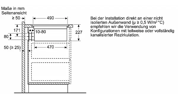 iQ700 Kochfeld mit Dunstabzug (Induktion) 80 cm