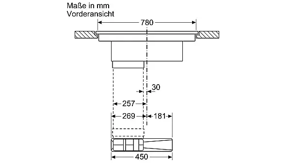 iQ700 Kochfeld mit Dunstabzug (Induktion) 80 cm