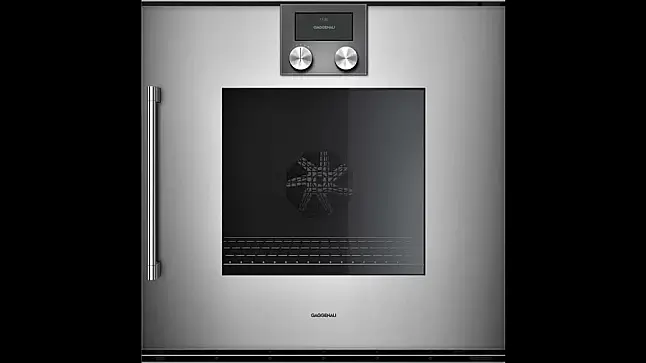 Gaggenau Serie 200, Backofen, 60 x 60 cm, Türanschlag: Rechts, Gaggenau Metallic