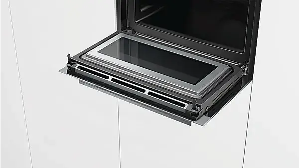 iQ700 Einbau-Kompaktbackofen mit Mikrowellenfunktion 60 x 45 cm Edelstahl