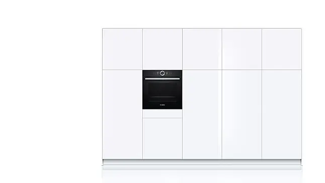 Serie 8 Einbau-Dampfbackofen 60 x 60 cm Schwarz