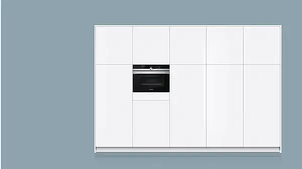 iQ700 Einbau-Kompaktbackofen mit Mikrowellenfunktion 60 x 45 cm Edelstahl