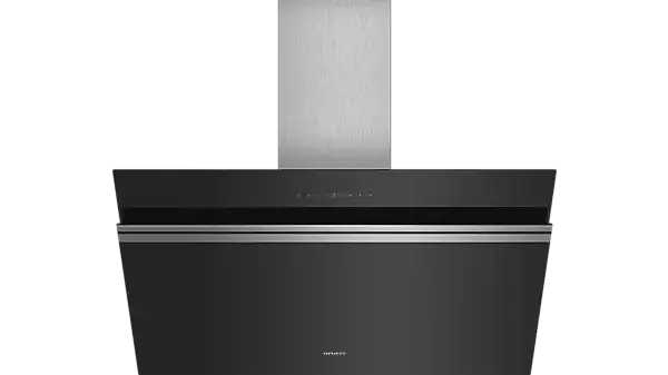 iQ700 Wandesse 90 cm Klarglas schwarz bedruckt