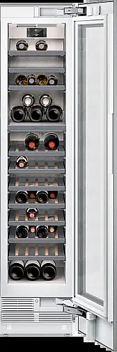 Vario Weinkühlschrank mit Glastür 212,5 x 45,1 cm